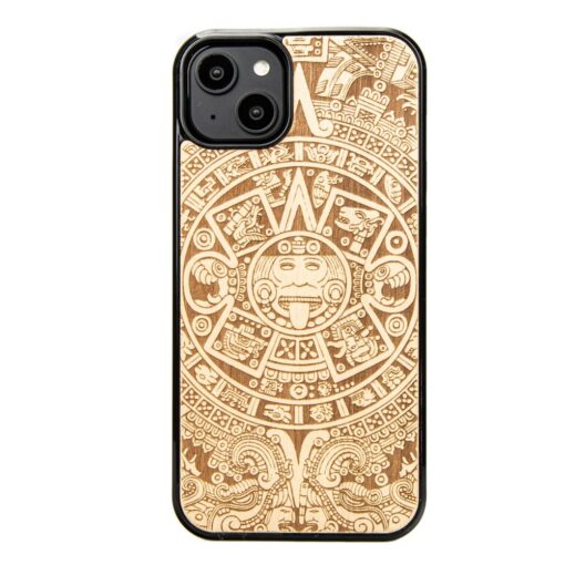 Bewood case for iPhone 15 Plus 6,7" Aztec Calendar Aniegre