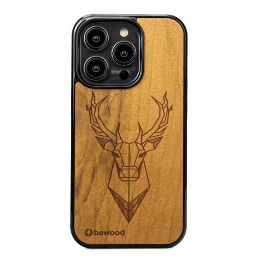 Bewood case for iPhone 15 Pro 6,1" Deer Imbuia