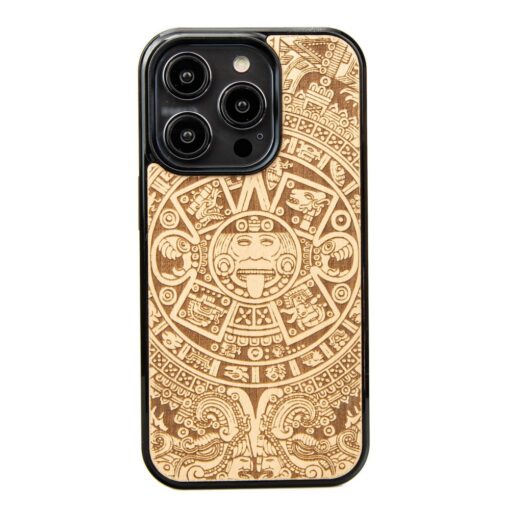 Bewood case for iPhone 15 Pro 6,1" Aztec Calendar Aniegre