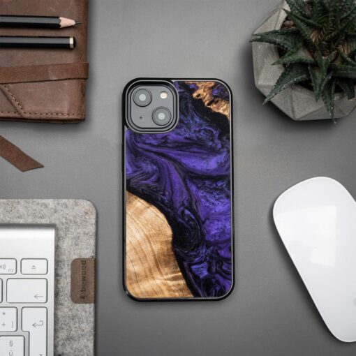 Bewood Unique case for iPhone 15 6,1" Violet - Image 2