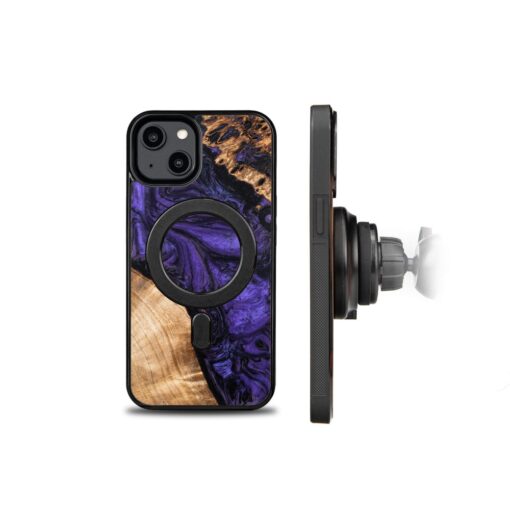 Bewood Unique case for iPhone 15 6,1" Violet with MagSafe - Image 2