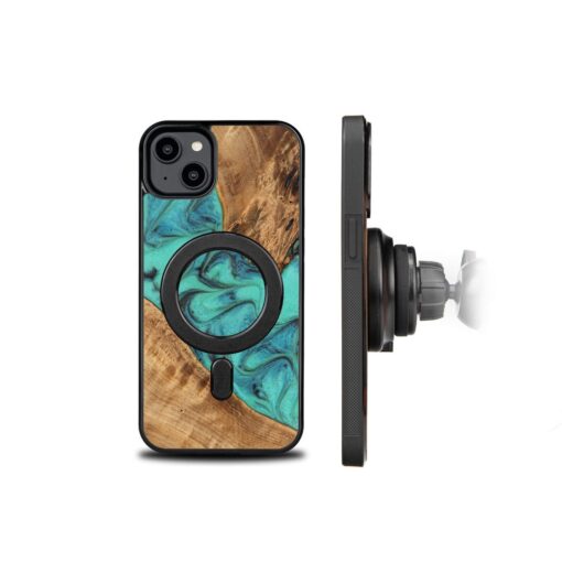 Bewood Unique case for iPhone 15 Plus 6,7" Turquoise with MagSafe - Image 2