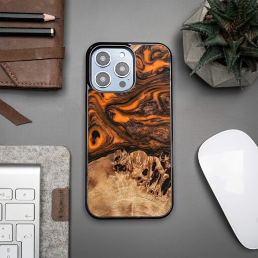 Bewood Unique case for iPhone 15 Pro Max 6,7" Orange - Image 2