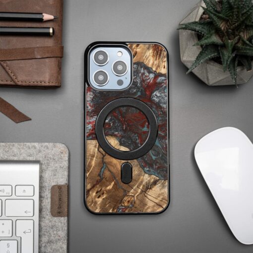 Bewood Unique case for iPhone 15 Pro Max 6,7" Planets Pluto with MagSafe - Image 3