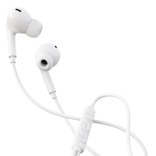 Devia wired earphones Kintone A2 jack 3,5mm white - Image 3