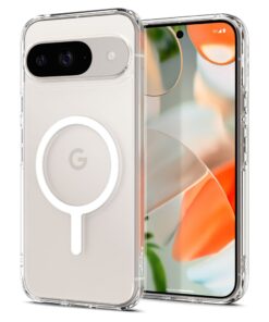 Spigen Ultra Hybrid OneTap Ring MagSafe case for Google Pixel 9 Pro White