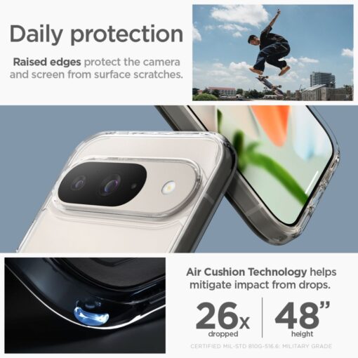 Spigen Ultra Hybrid OneTap Ring MagSafe case for Google Pixel 9 Pro White - Image 11