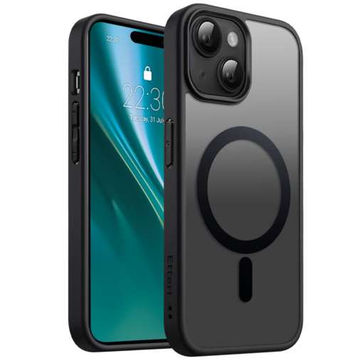 Etteri Matt Mag case for iPhone 14 6,1" black