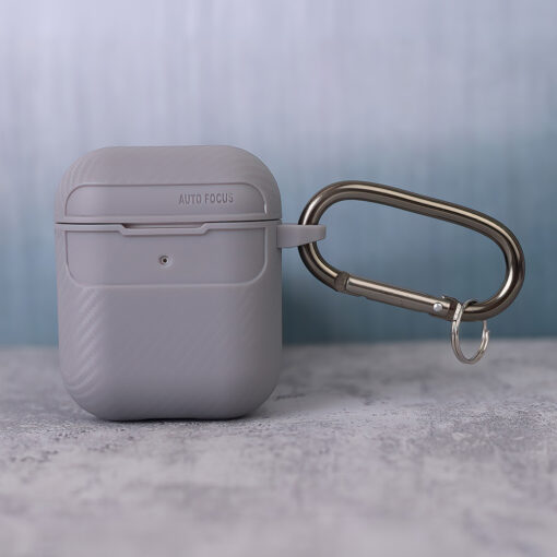 Carbon case for Airpods / Airpods 2 grey - Image 5