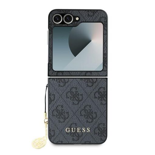 Guess case for Samsung Galaxy Z Flip6 GUE003748 black 4G Charm - Image 2