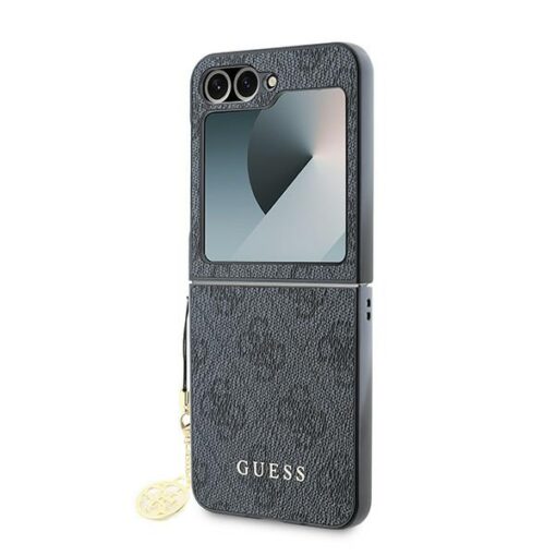 Guess case for Samsung Galaxy Z Flip6 GUE003748 black 4G Charm - Image 6