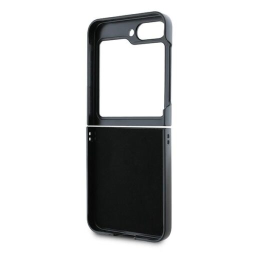 Karl Lagerfeld case for Samsung Galaxy Z Flip6 KF002199 black Saffiano Monogram - Image 7