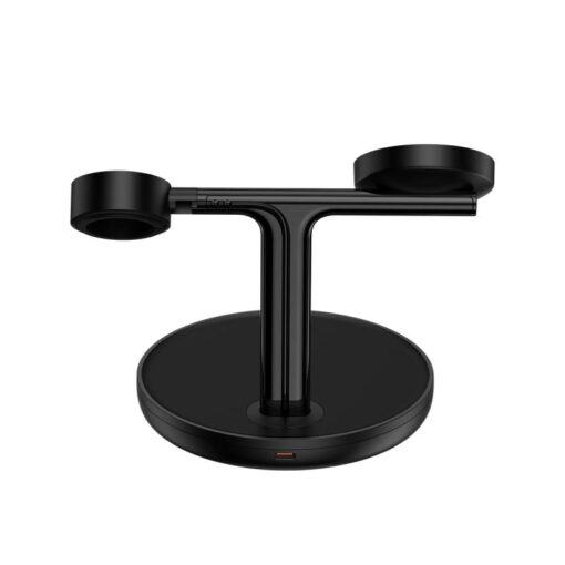 Baseus wireless charger Swan 3in1 20W black - Image 3