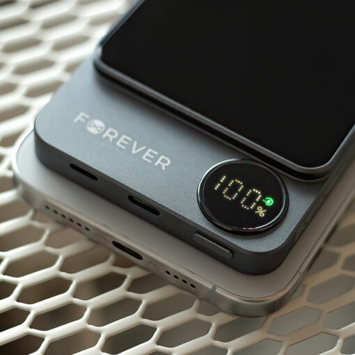 Forever wireless power bank MATB-200 20W PD 5000 mAh magnetic black - Image 5