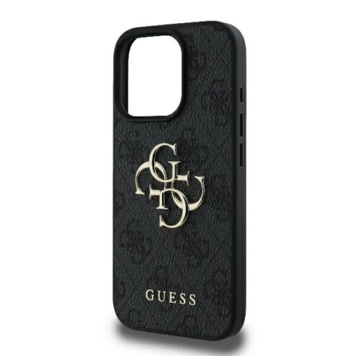 Guess case for iPhone 16 Pro Max 6,9" GUHCP16X4GMGGR 4G Big Logo black - Image 6