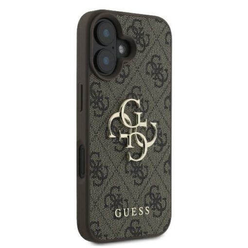 Guess case for iPhone 16 6,1" GUHCP16S4GMGBR 4G Big Logo brown - Image 4