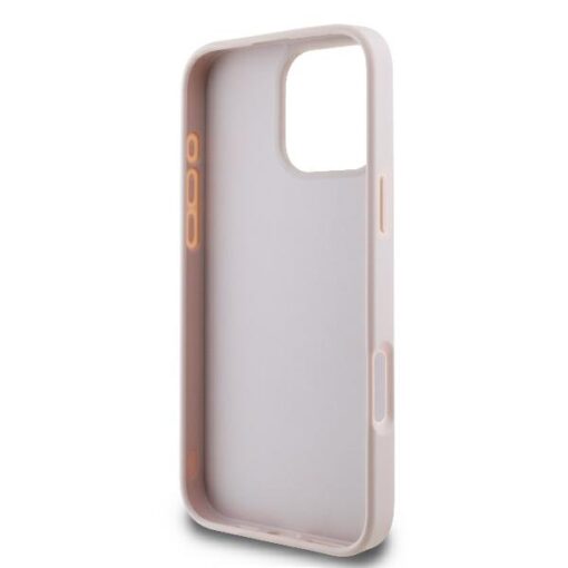 Guess case for iPhone 16 Pro 6,3" GUHCP16L4GMGPI 4G Big Logo pink - Image 7