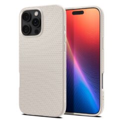Spigen Liquid Air case for iPhone 16 Pro Max 6,9" natural titanium