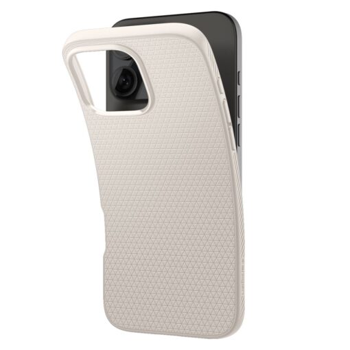 Spigen Liquid Air case for iPhone 16 Pro Max 6,9" natural titanium - Image 5