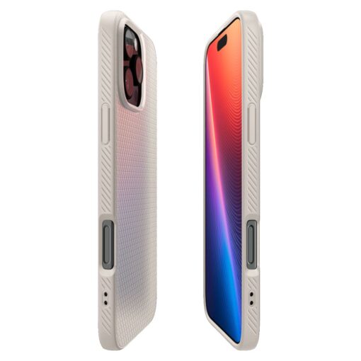Spigen Liquid Air case for iPhone 16 Pro Max 6,9" natural titanium - Image 6