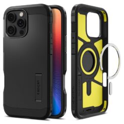 Spigen Tough Armor Mag Magsafe case for iPhone 16 Pro 6,3" black