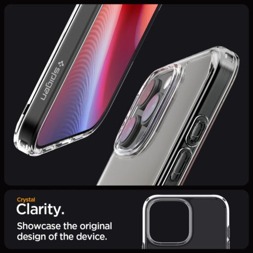 Spigen Ultra Hybrid case for iPhone 16 Pro 6,3" crystal clear - Image 12