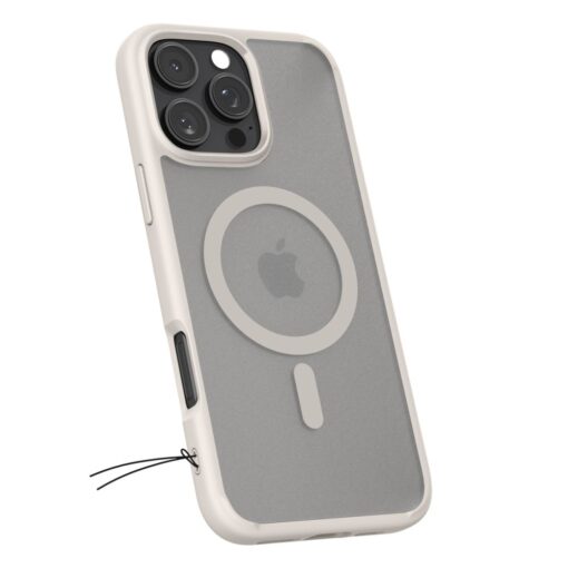 Spigen Ultra Hybrid Mag Magsafe case for iPhone 16 Pro 6,3" frost natural titanium - Image 3