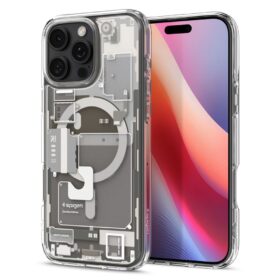 Spigen Ultra Hybrid Mag Magsafe case for iPhone 16 Pro 6,3" zero one natural titanium