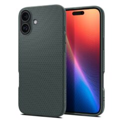 Spigen Liquid Air case for iPhone 16 6,1" abyss green