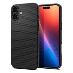 Spigen Liquid Air case for iPhone 16 6,1" matte black