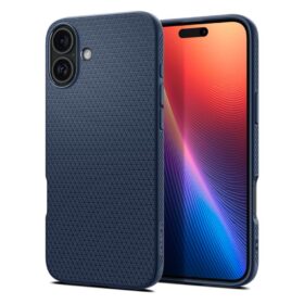 Spigen Liquid Air case for iPhone 16 6,1" navy blue