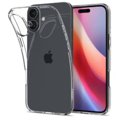 Spigen Liquid Crystal case for iPhone 16 6,1" crystal clear
