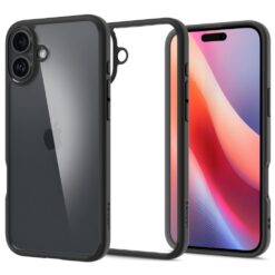 Spigen Ultra Hybrid case for iPhone 16 6,1" matte black