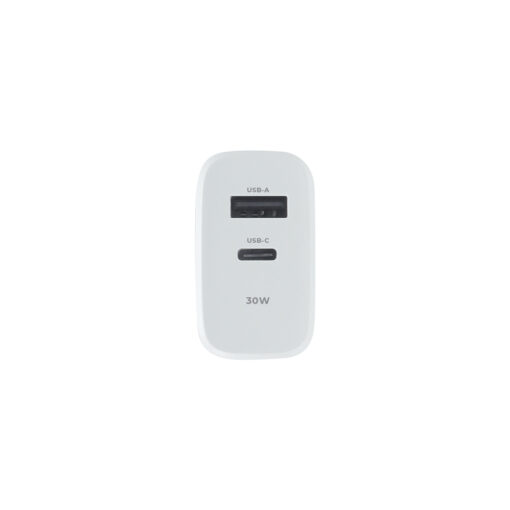 Maxlife MXTC-10-30AC PD QC charger 1x USB-C 1x USB 30W white - Image 3