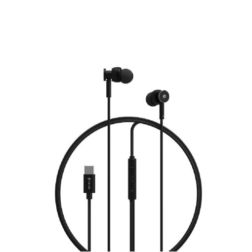 Devia wired earphones Smart M1 Digital Metal USB-C black - Image 5