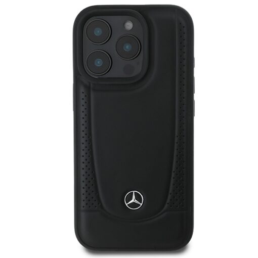 Mercedes case for iPhone 16 Pro Max 6,9" MEHCP16XARMBK Hardcase Leather Urban black - Image 3