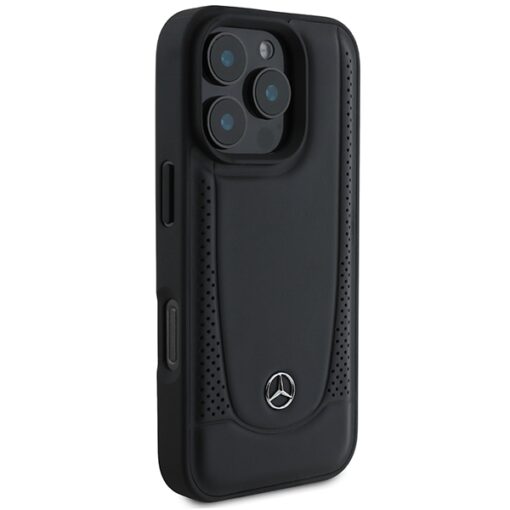 Mercedes case for iPhone 16 Pro Max 6,9" MEHCP16XARMBK Hardcase Leather Urban black - Image 4