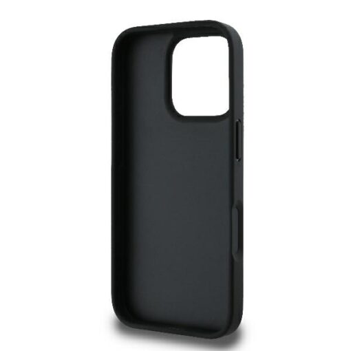 Karl Lagerfeld case for iPhone 16 Pro 6,3" KLHCP16LPGKLKCPK black Hard Monogram Karl&Choupette Head Pin - Image 7