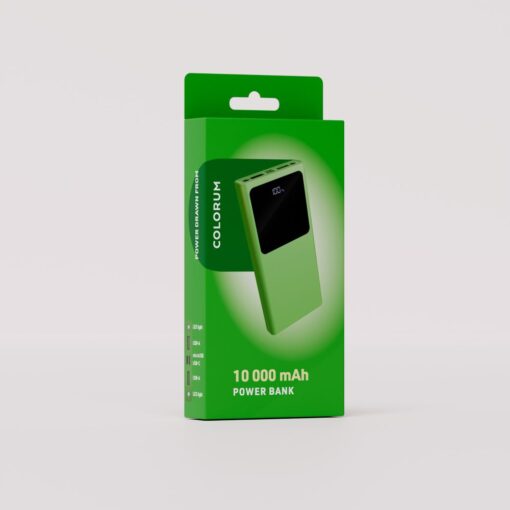 COLORUM Power bank 10 000 mAh CPB10-04 xGreen - Image 3