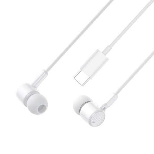 XO wired earphones EP81 USB-C white - Image 3