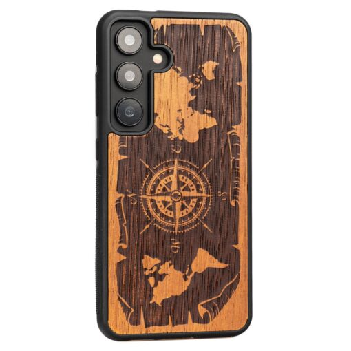 Bewood case for Samsung Galaxy A55 5G Compass Merbau - Image 2