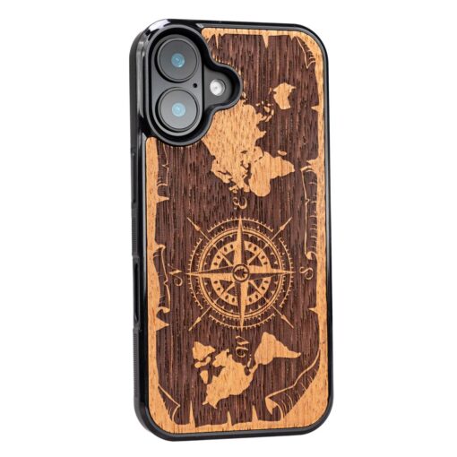 Bewood case for iPhone 16 6,1" Compass Merbau - Image 2