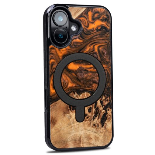 Bewood Unique case for iPhone 16 6,1" Orange with MagSafe - Image 2