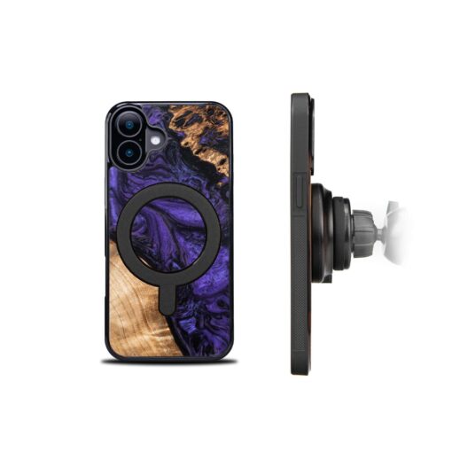 Bewood Unique case for iPhone 16 6,1" Violet with MagSafe - Image 3