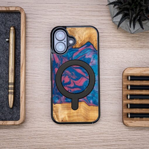 Bewood Unique case for iPhone 16 6,1" Neons Vegas with MagSafe - Image 4