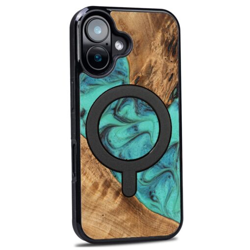 Bewood Unique case for iPhone 16 6,1" Turquoise with MagSafe - Image 2