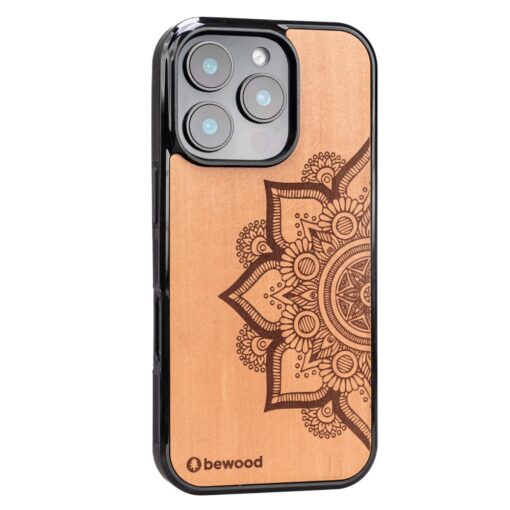 Bewood case for iPhone 16 Pro 6,3" Mandala Apple Tree - Image 2