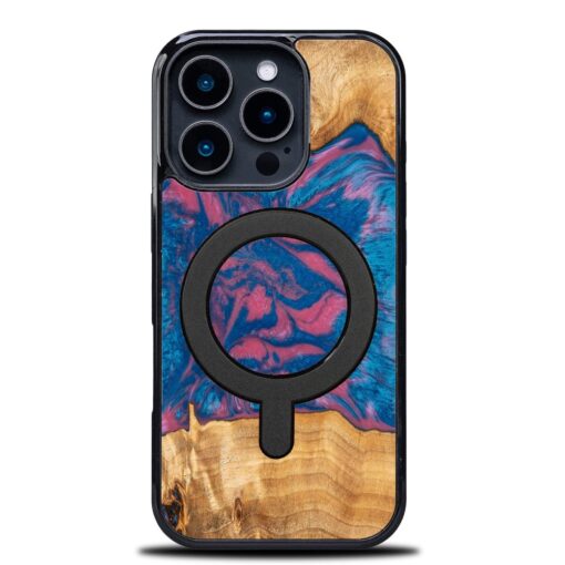 Bewood Unique case for iPhone 16 Pro 6,3" Neons Vegas with MagSafe