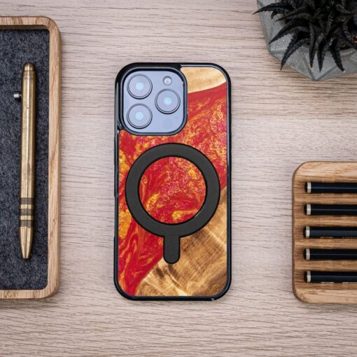 Bewood Unique case for iPhone 16 Pro 6,3" Neons Paris with MagSafe - Image 4