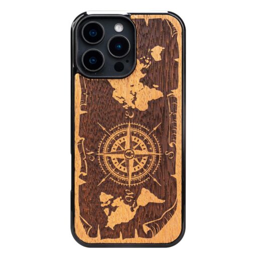 Bewood case for iPhone 16 Pro Max 6,9" Compass Merbau